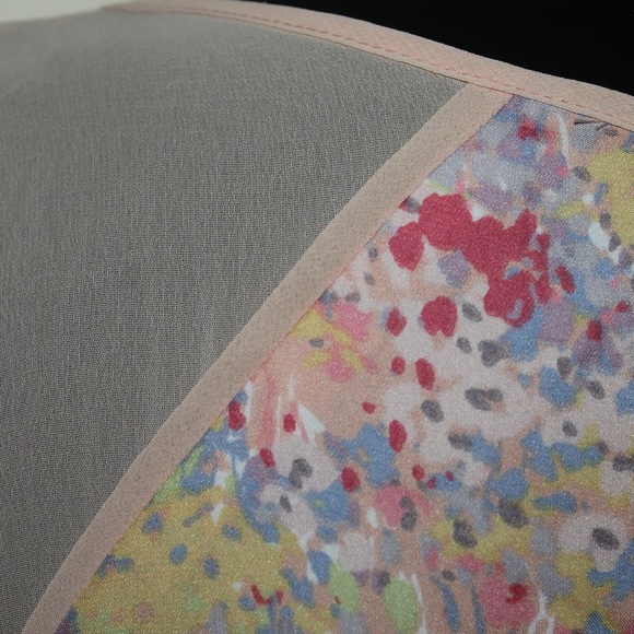 NWOT Lauren Conrad Floral Pleated Dress - Picture 8 of 8